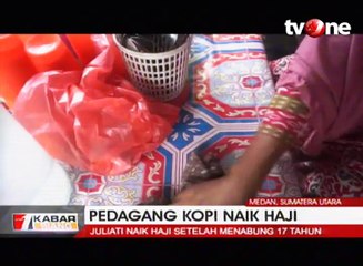 Menabung 17 Tahun, Pedagang Kopi Akhirnya Naik Haji