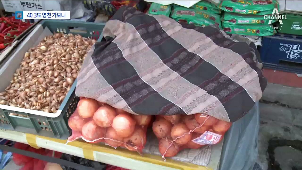 ‘가마솥 더위’ 영천 신녕면, 40도 넘은 진짜 이유