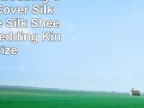 White Silk Bedding Set Duvet Cover Silk Pillowcase Silk Sheet Luxury Bedding King Size