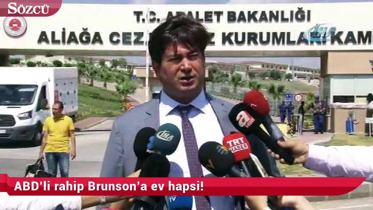 ABD’li rahip Brunson’a ev hapsi