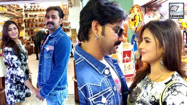 Pawan Singh-Akanksha Awasthi घूम रहे है एक साथ मलेशिया की सड़को पर
