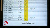 3.500 passagers impactés par les annulations à Brussels Airpor
