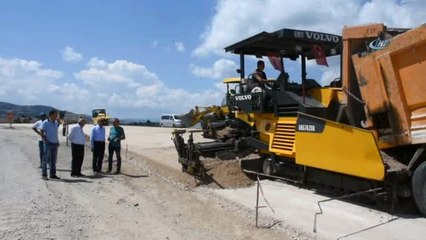 Dursunbey - Tavşanlı Yolunda Asfalt Çalışmaları Başlıyor