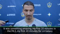 Ibrahimovic describes 'amazing' Galaxy debut