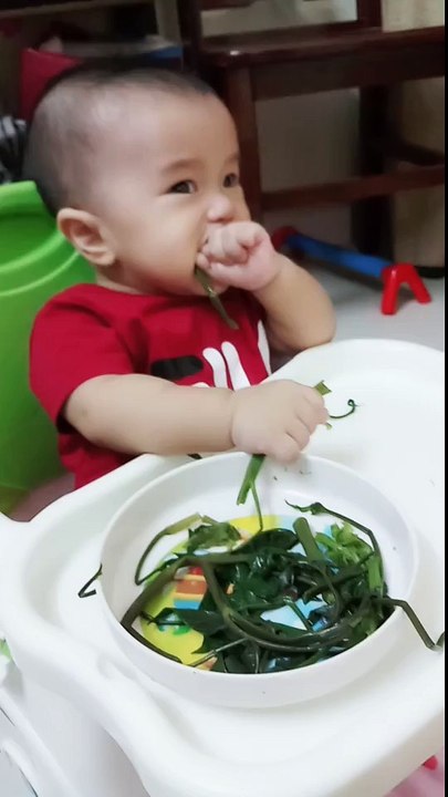 Bé Tôm nhà mình lúc 7 tháng