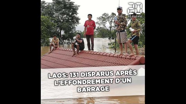Laos: Un premier bilan fait état de 131 disparus après l'effondrement d'un barrage
