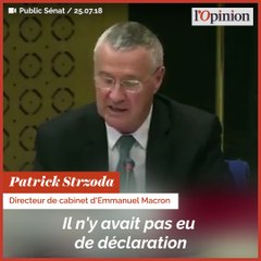 Patrick Strzoda : «M. Benalla n’était pas chargé de la protection rapprochée du Président !»