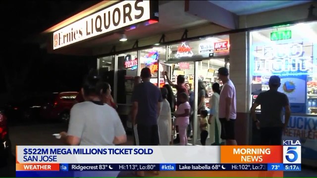 Winning Ticket in $522M Mega Millions Jackpot Sold in California