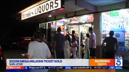 Winning Ticket in $522M Mega Millions Jackpot Sold in California