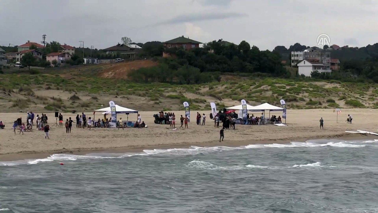 Dalga Sörfü Türkiye Şampiyonası başladı - KOCAELİ