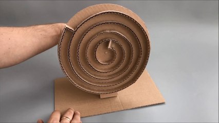 How to make spiral Marble Machine - cardboard toy by entertainment topic