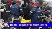 GLOBAL NEWS | Death toll in Greece wildfires hits 74