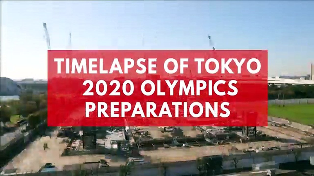 Timelapse Footage Shows Tokyo 2020 Olympic Venu...