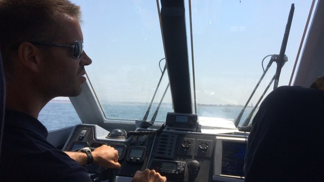 Opération en mer menée par l’unité littorale des affaires maritimes