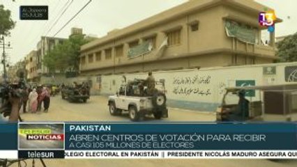 Pakistán celebra elecciones generales este miércoles