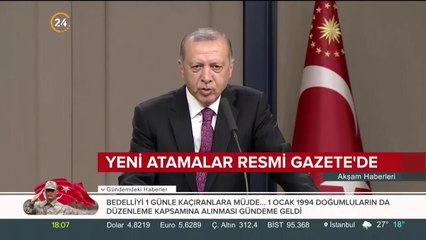 Yeni atamalar Resmi Gazete'de