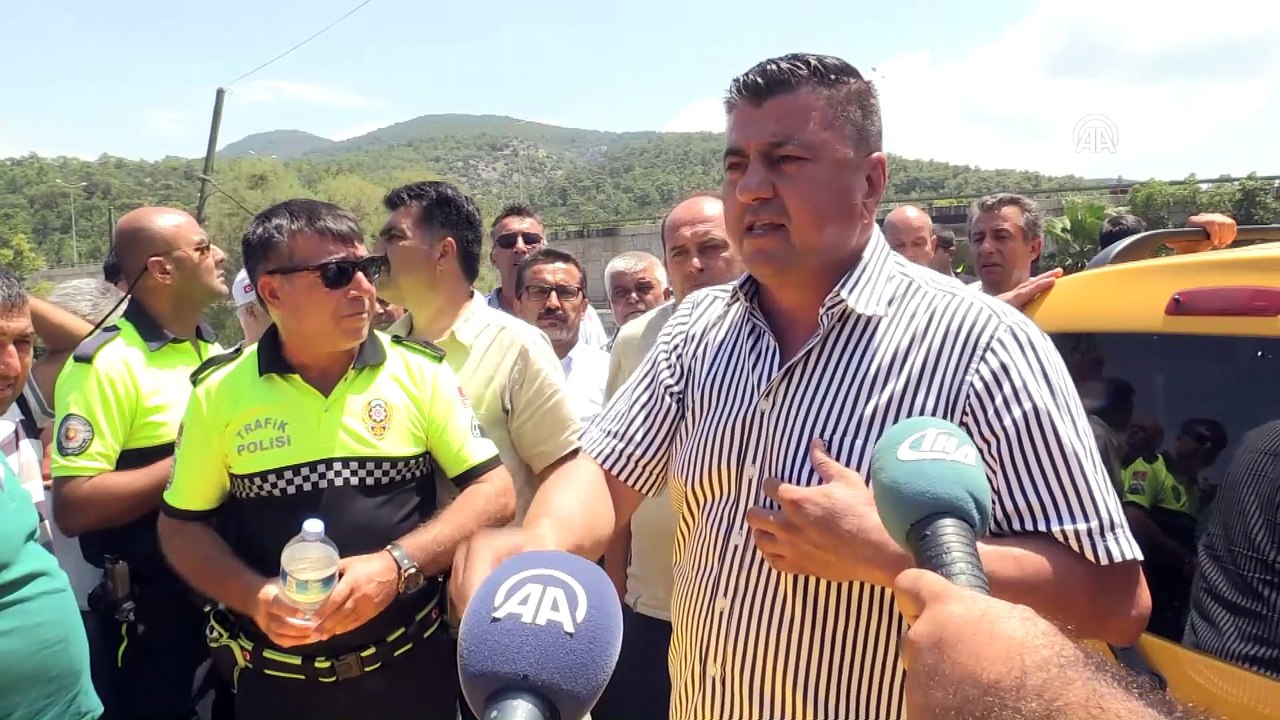 Bodrum'da taksicilerden 'Uber' eylemi - MUĞLA