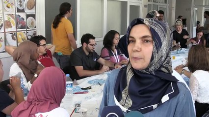 Yabancı öğrenciler seramik öğreniyor - KARABÜK