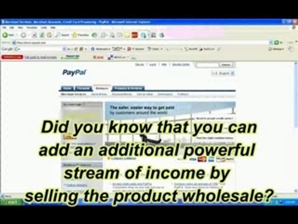 Jim's Project Pill Gates Earning in Paypal