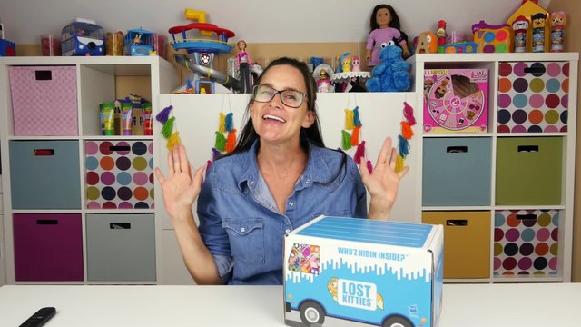 Lost Kitties _ New Surprise Toys from Hasbro _ DCTC Amy Jo Toy Unboxing