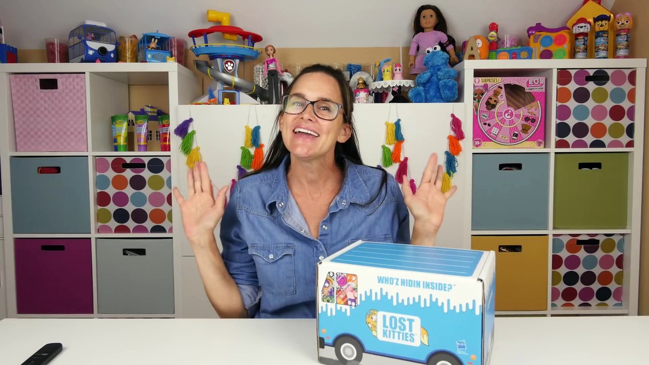 Lost Kitties _ New Surprise Toys from Hasbro _ DCTC Amy Jo Toy Unboxing