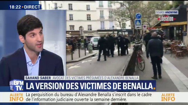 Ils ont été touchés par une charge de CRS et ont jeté des projectiles , explique l'avocat des victimes présumées d'Alexandre Benalla