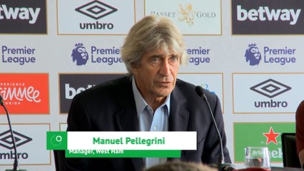 West Ham will continue to pursue signings until deadline day - Pellegrini