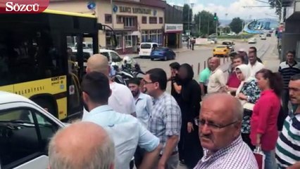 Otobüste taciz iddiasına gözaltı