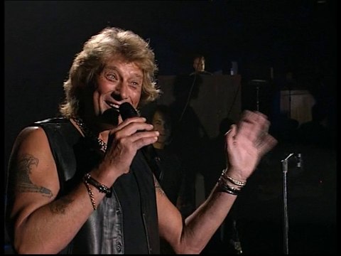 Johnny Hallyday - répétitions marrantes Ne m'oublies pas - Bercy 1995