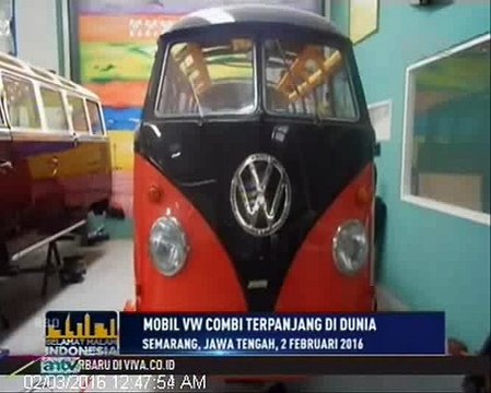 Mobil VW Combi Terpanjang Di Dunia