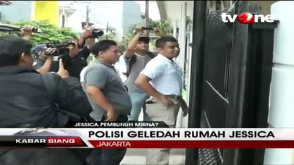 Polisi Kembali Geledah Rumah Jessica