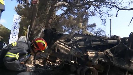 Empieza la búsqueda de desaparecidos en Grecia