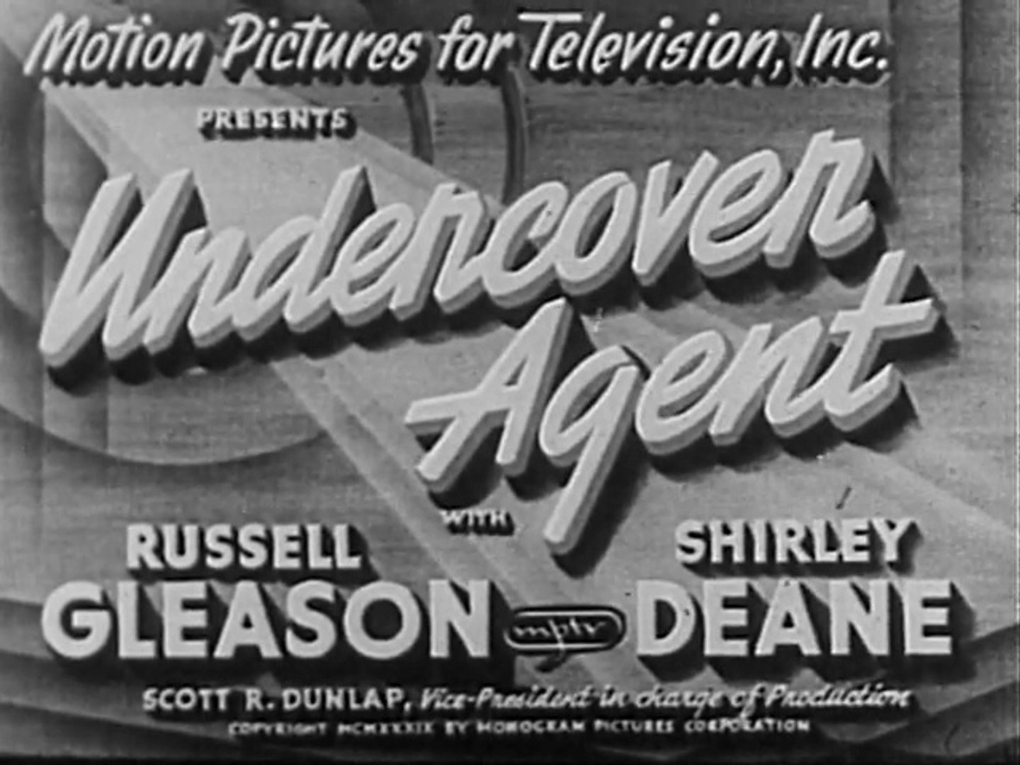 ⁣Undercover Agent  (1939) Crime Drama Movie