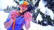 Winter Blippi Video | Play Time in the Snow with Snowmobile