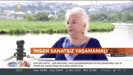 Zeynep Türkoğlu ile 24 Portre