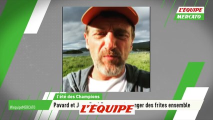 Rouve répond positivement à l'invitation de Pavard de manger des frites - Foot - WTF - Bleus