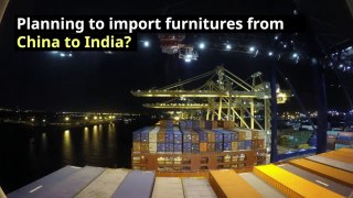 Import products from China to India