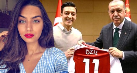 Alman Basını, Mesut Özil'in Milli Takımdan Ayrılmasından Sonra Nişanlısı Amine Gülşe'yi Hedef Aldı