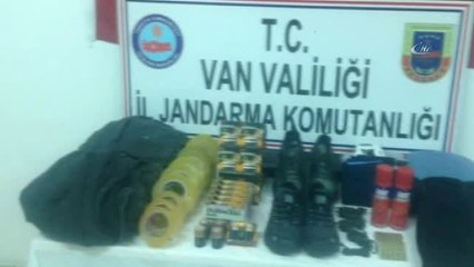 Van'da Terör Eylemlerinde Kullanılacak Malzemeler Ele Geçirildi