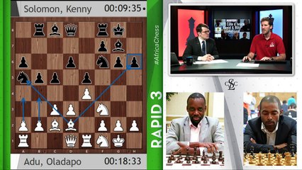 2018 Côte d'Ivoire Rapid & Blitz Invitational: Day 1