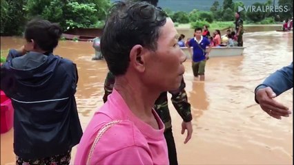 Laos Dam Collapse Rescue Efforts