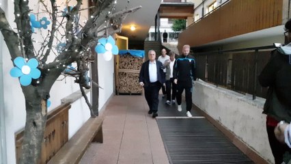 Lotito arriva cena Auronzo