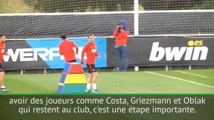 Atlético - Simeone : "Important que Griezmann et Oblak restent"