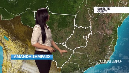 Previsão Centro-Oeste – Ar seco predomina