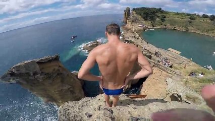 Professional Cliff Diving