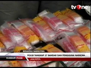 Download Video: Polisi Gerebek Kampung Bahari, Puluhan Bandar Ditangkap