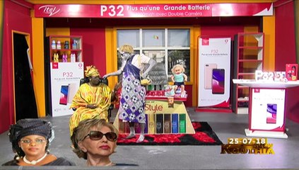 RUBRIQUE MARIEME FAYE SALL & VIVIANE WADE dans KOUTHIA SHOW du 25 Juillet 2018