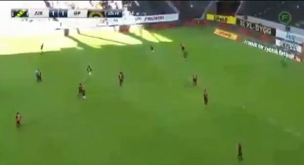 AIK 2:1 Brommapojkarna (Sweden. Allsvenskan 22 July 2018)