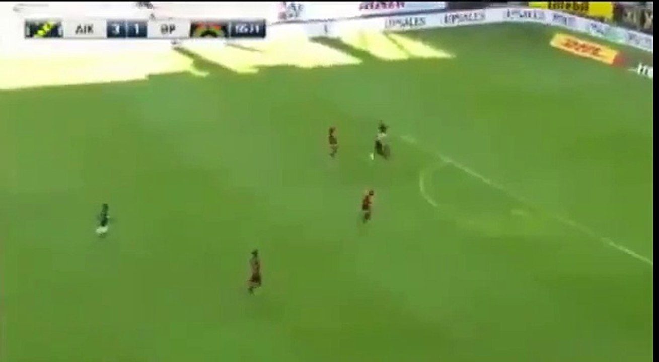 AIK 4:1 Brommapojkarna (Sweden. Allsvenskan 22 July 2018)