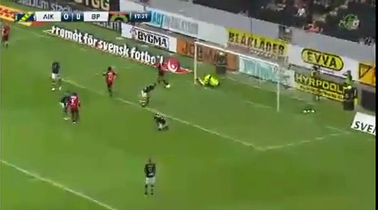 AIK 5:1 Brommapojkarna (Sweden. Allsvenskan 22 July 2018)